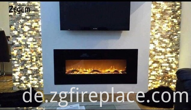 50 inch wall mounted electric fireplace